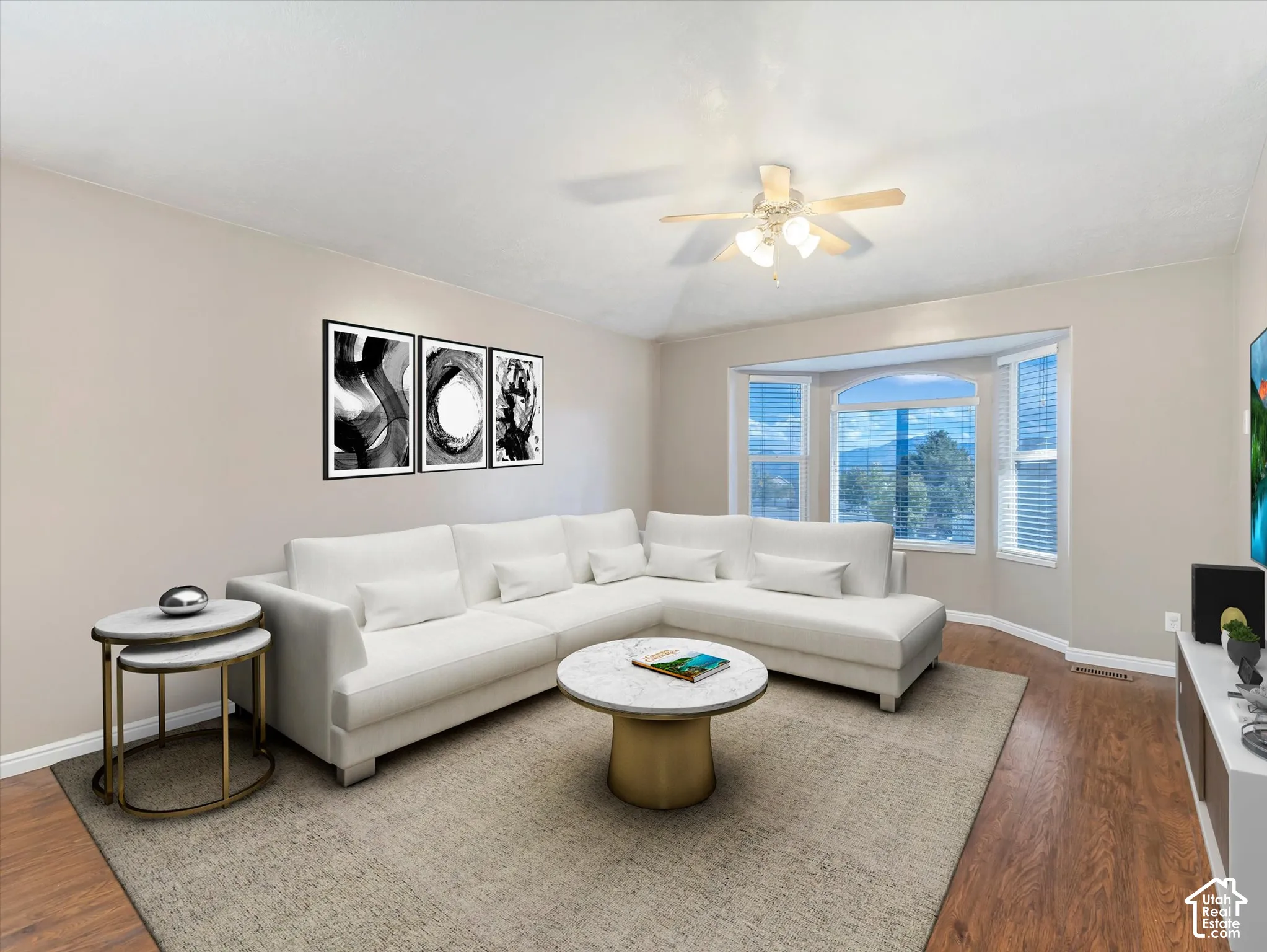 Digital virtual staging