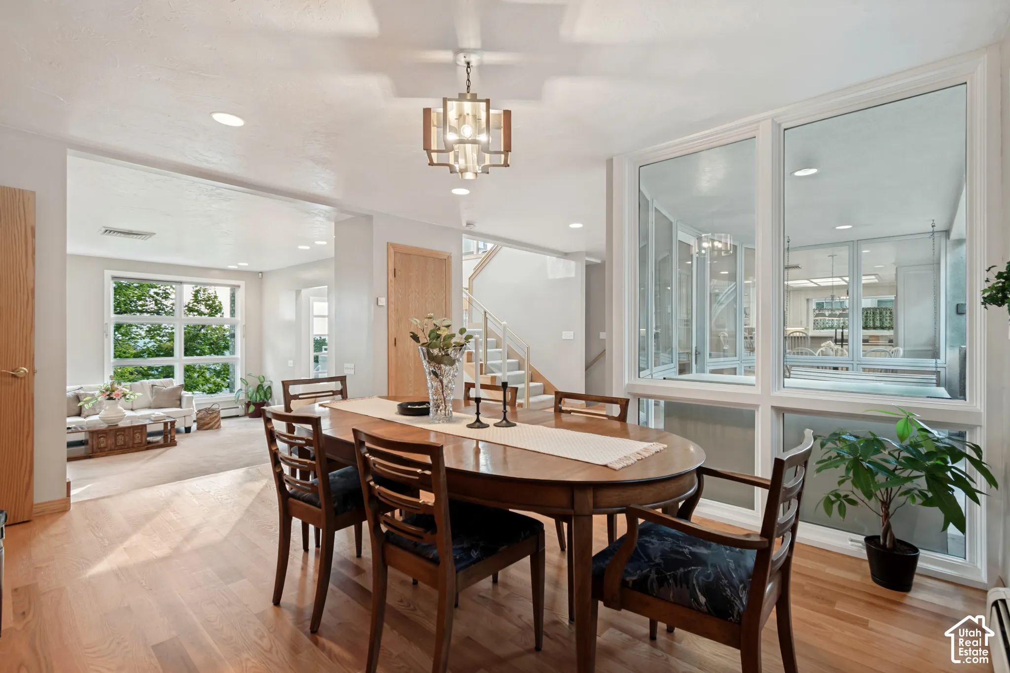 Formal dining area