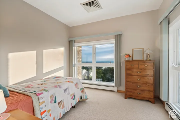 Secondary bedroom with valley views