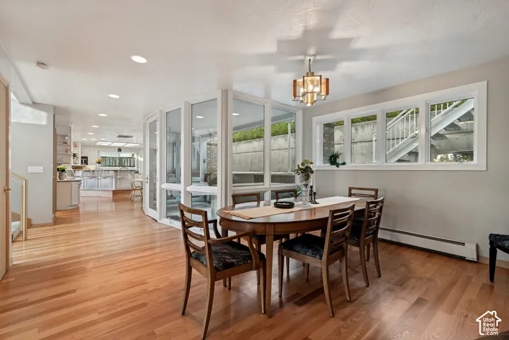 Formal dining area