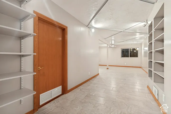 Basement with access to mechanical room