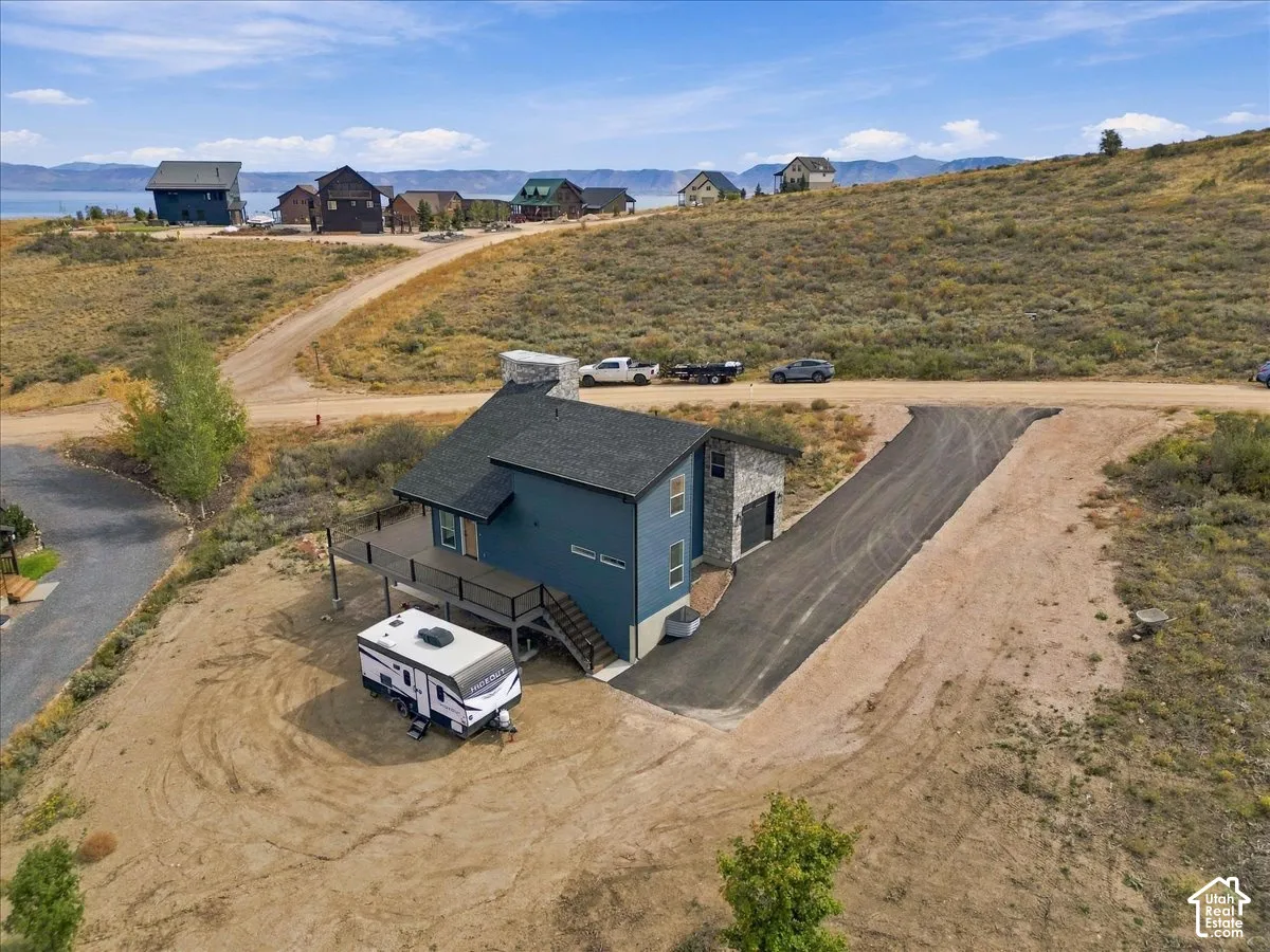 Asphalt driveway will be twice the width at showing