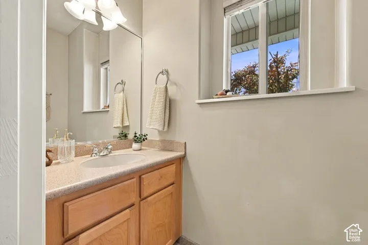 Half-bathroom on main level.