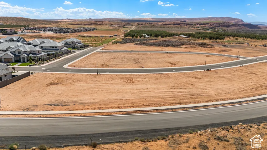 Paved roads with existing infrastructure