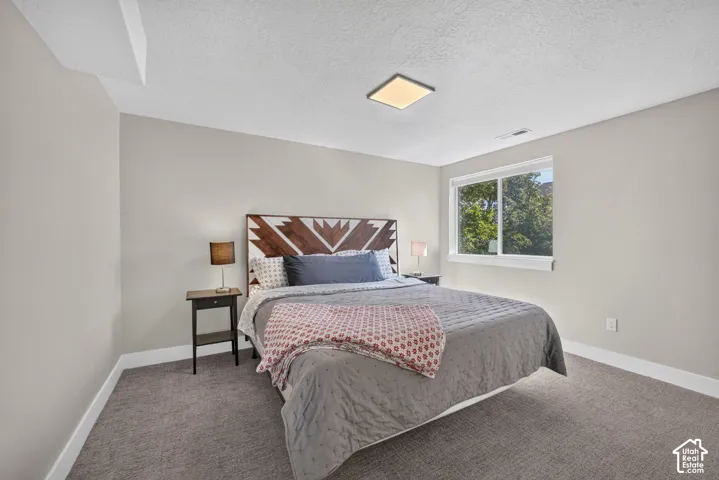 Bedroom #2 with walk-in closet and south facing window