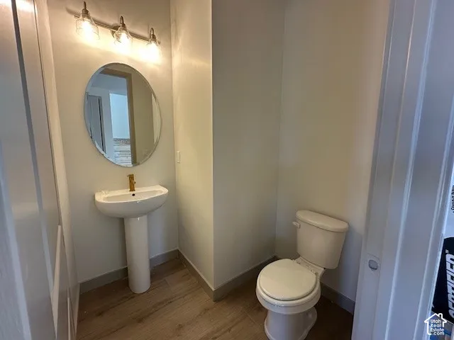 Half bath on main level