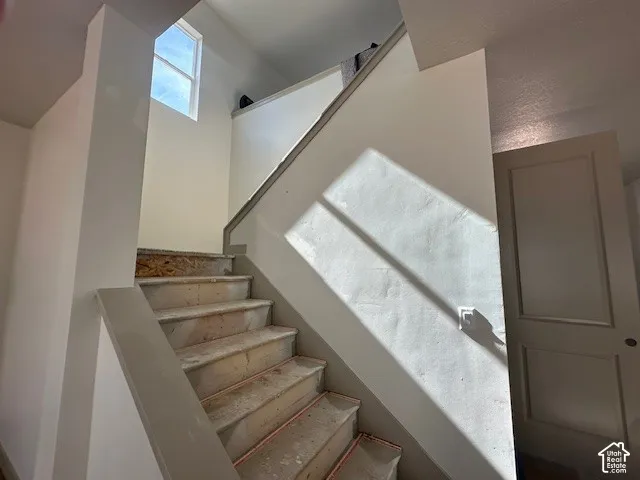 Two-story interior