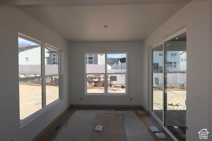sunroom next to kitchen