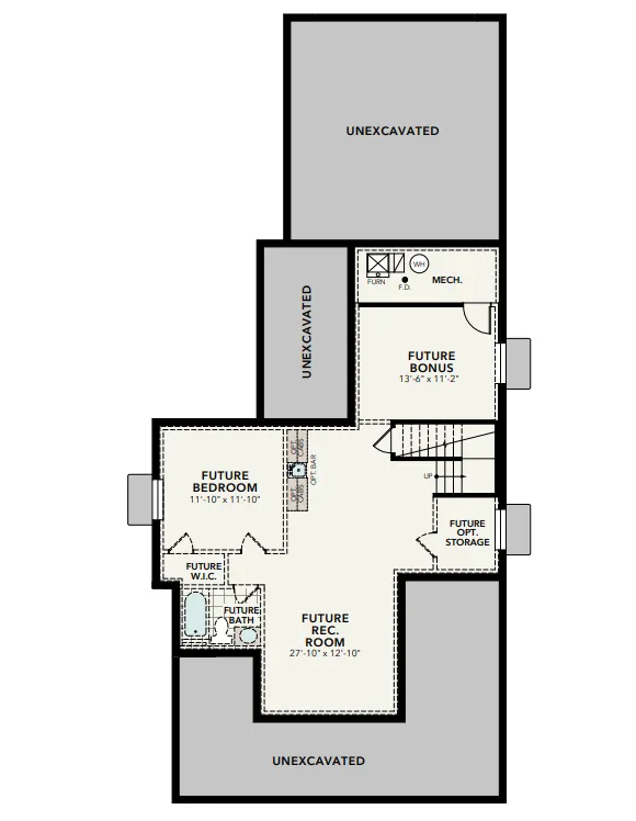 Floor plan basement