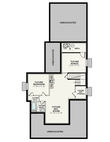 Floor plan basement