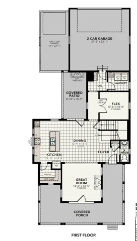 Floor plan main floor