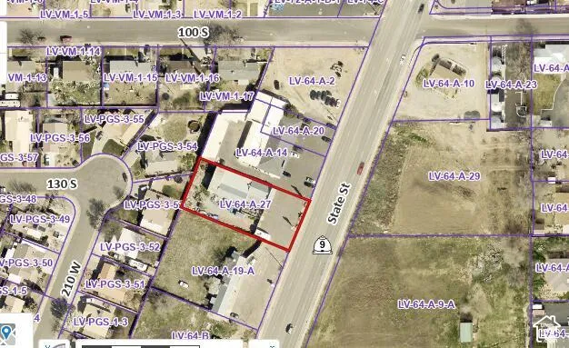 Plat Map. Illustrating property boundaries and parcel identification numbers for the property