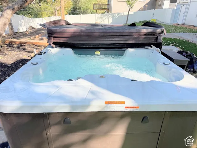Hot Tub Section with Bluetooth Speakers