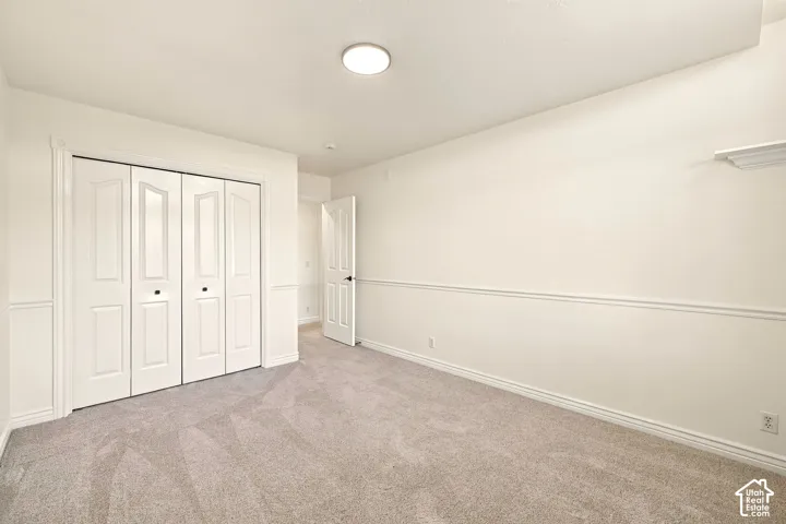 Neutral carpet flooring
