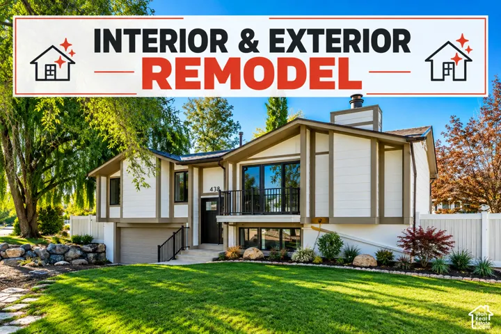Promotional Image. Illustrating the property's exterior following renovation work