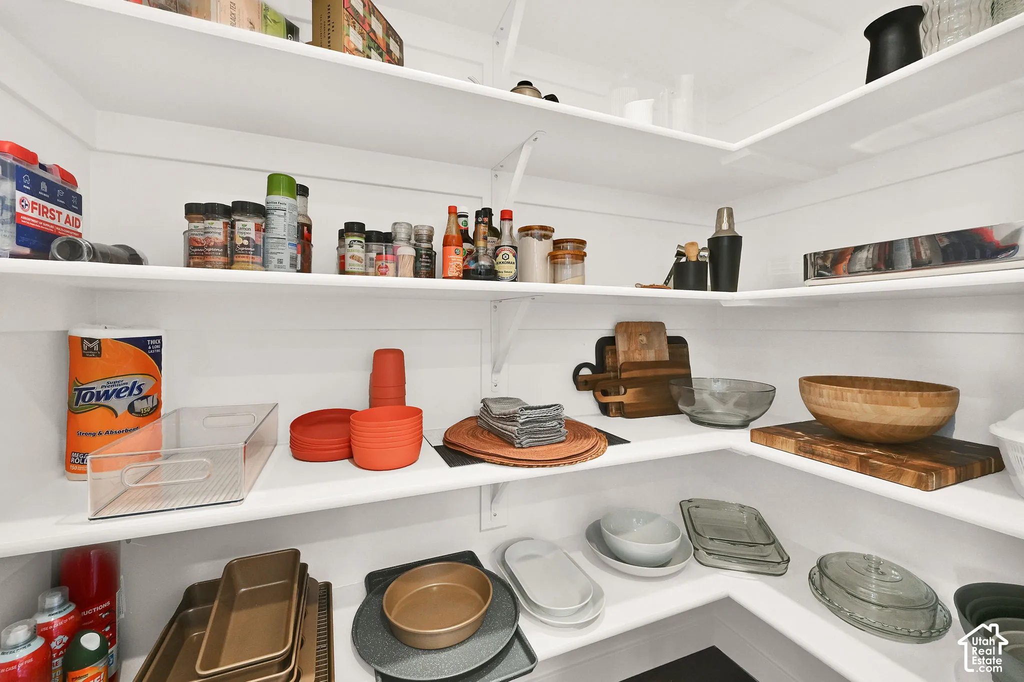Curated walk in pantry can come AS IS