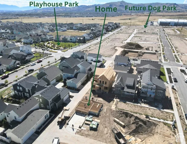 Aerial View Of Actual Homesite