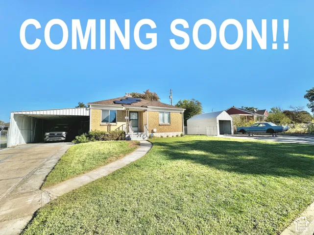 COMING SOON TO THE MARKET!  Solar panels.  Large fenced yard. Extra garage.