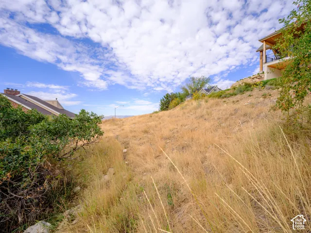 Expansive undeveloped land parcel with varied topography