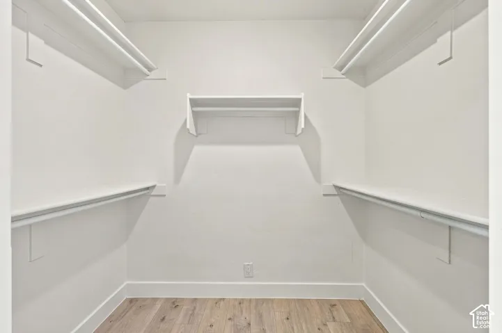 Primary Suite: Roomy Walk-in closet