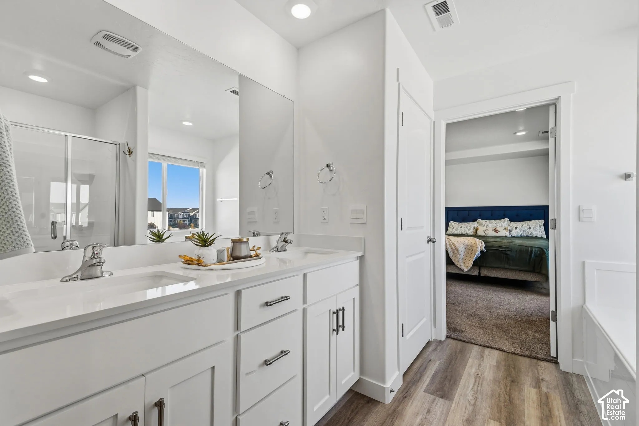 Primary Bath with double vanity