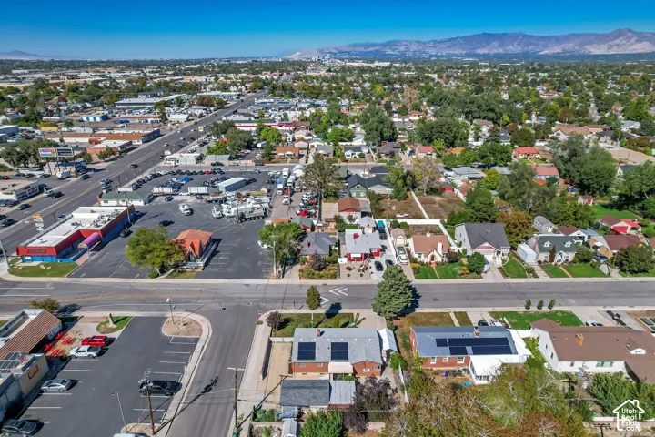 Residential homes with solar panel installations