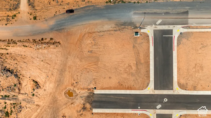 Newly paved roads with integrated sidewalks and curbs