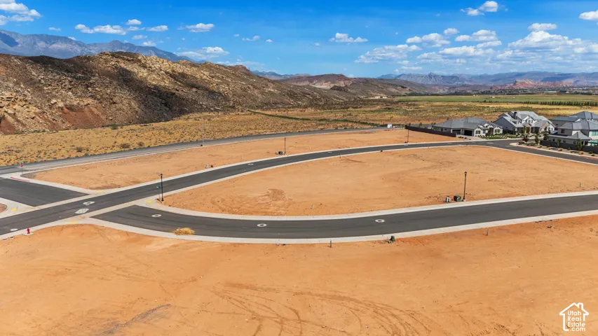 Expansive development lots with paved roads and utilities