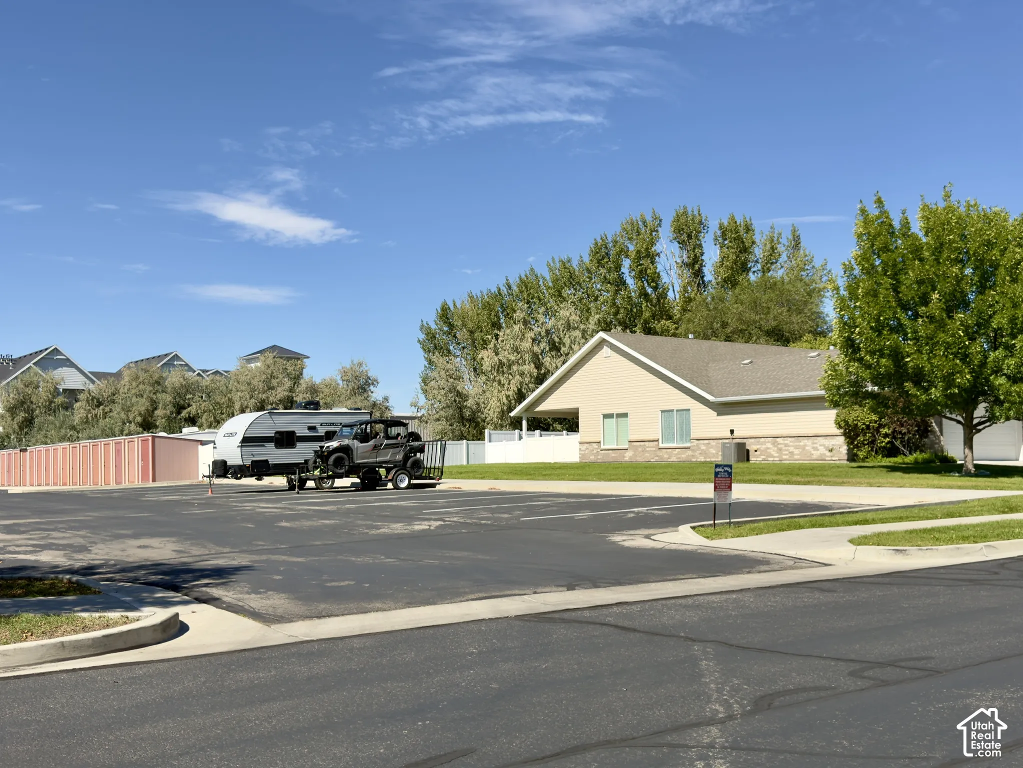 RV parking lot