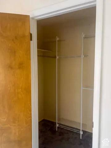 Master bedroom walk-in closet
