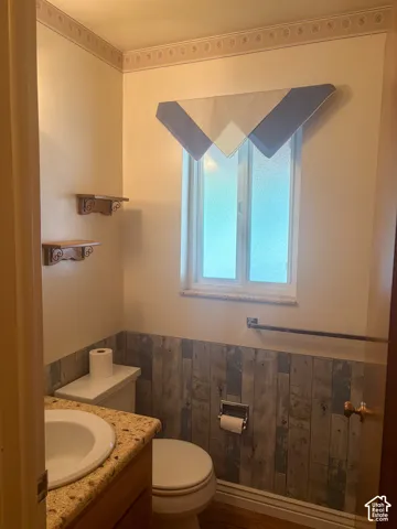 Half-bathroom on main floor