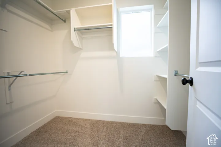 Primary walk-in closet
