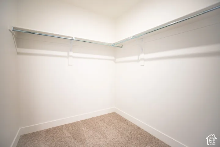 Walk-in closet for bedroom #3
