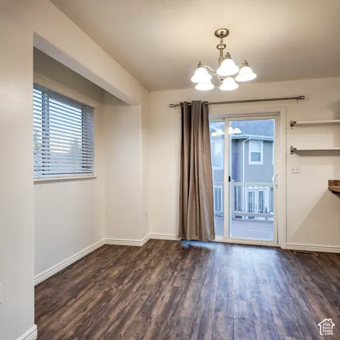Wood-finish flooring throughout