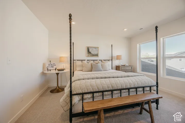 Neutral-toned wall paint throughout