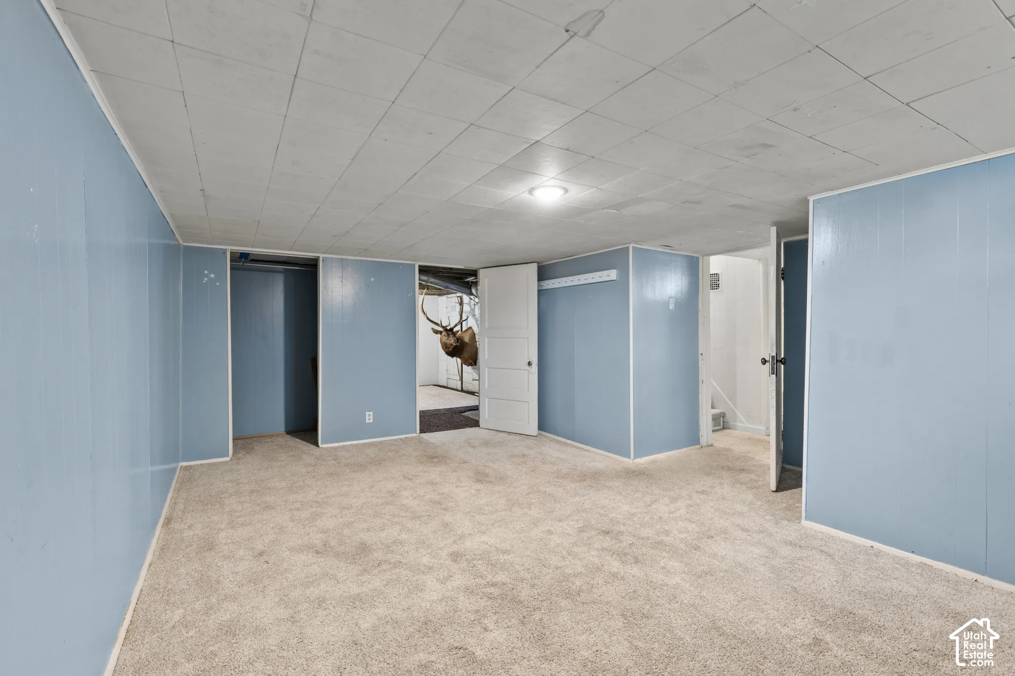 Bedroom #4 and/or additional living/family room with view of "flex room"