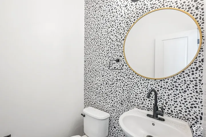 Half bath on main level