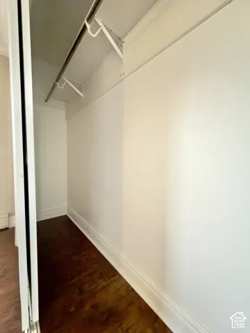 Large bedroom sliding closets