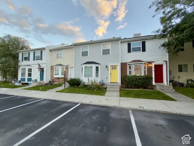Townhome strip, ours is the far right