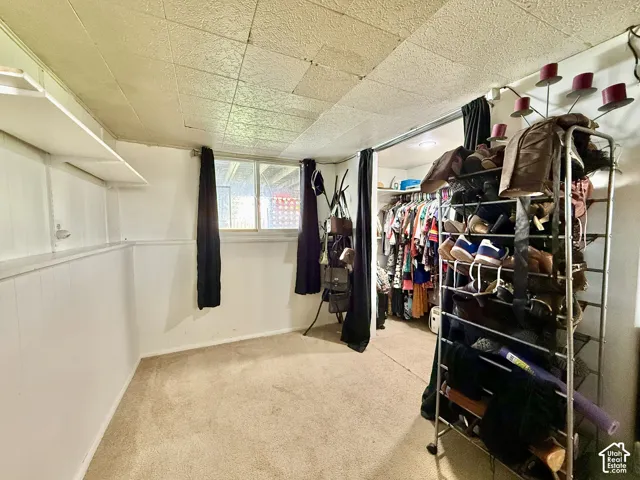 Primary suite- closet and dressing area