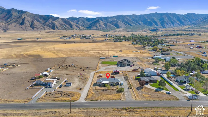 Looking East towards the Oquirrh Mountains