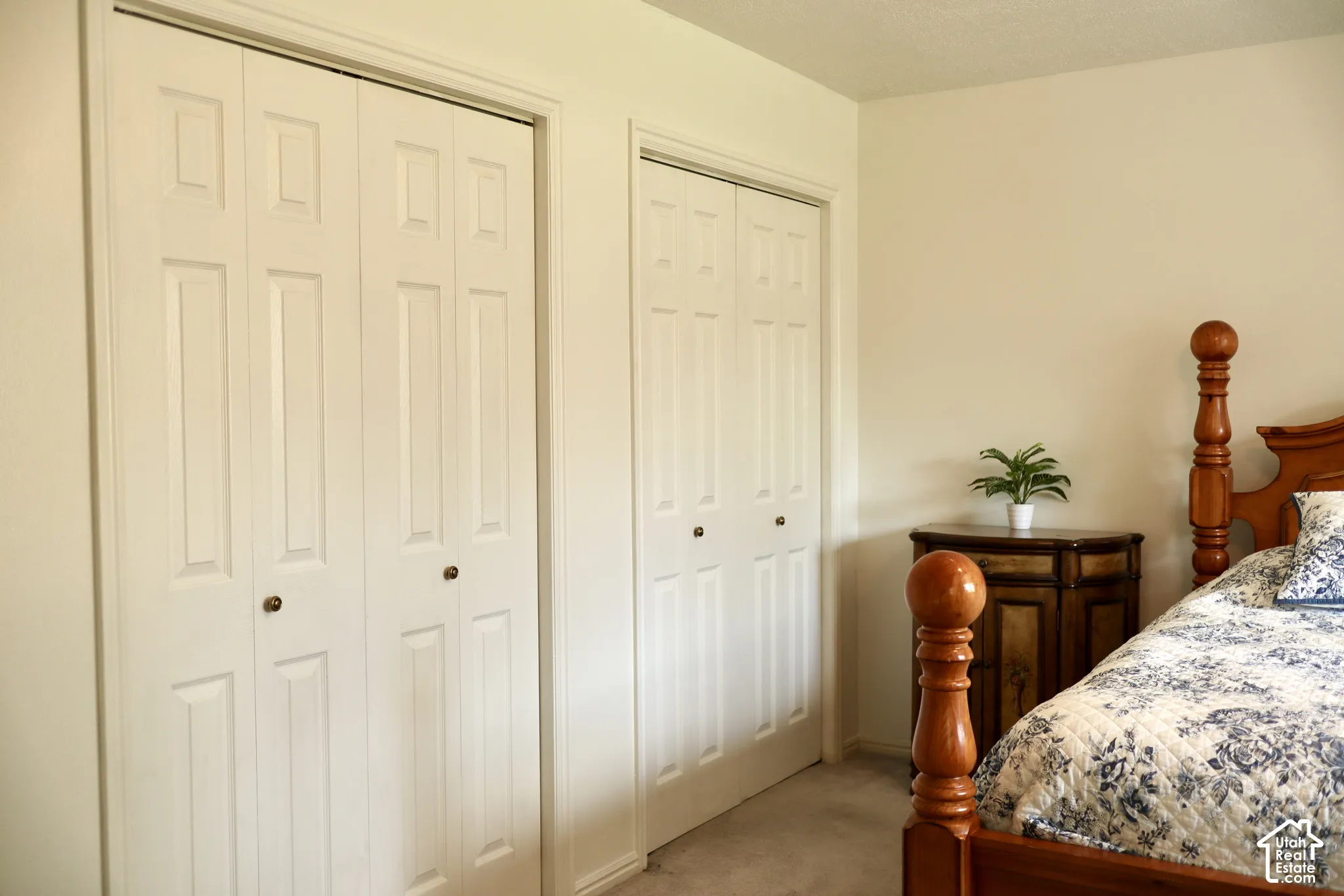 Master Bedroom with 2 closets