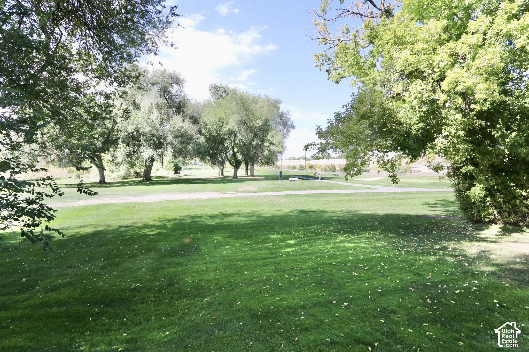Golf course next to the complex