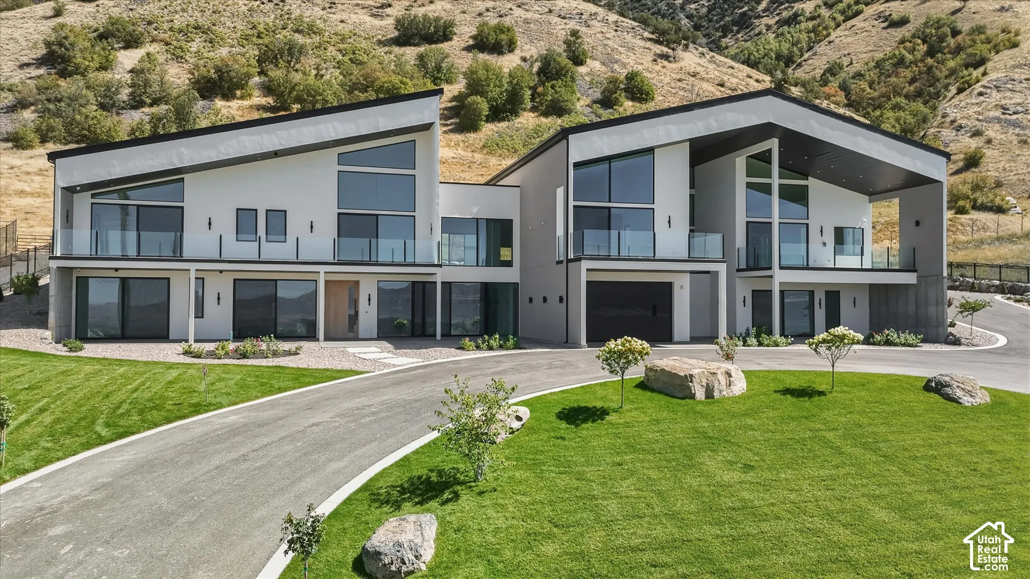 Multiple balconies and living spaces in this must-see masterpiece