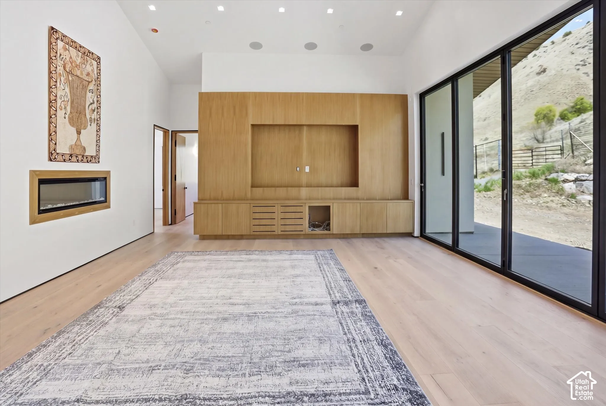 Family room with access to back patio