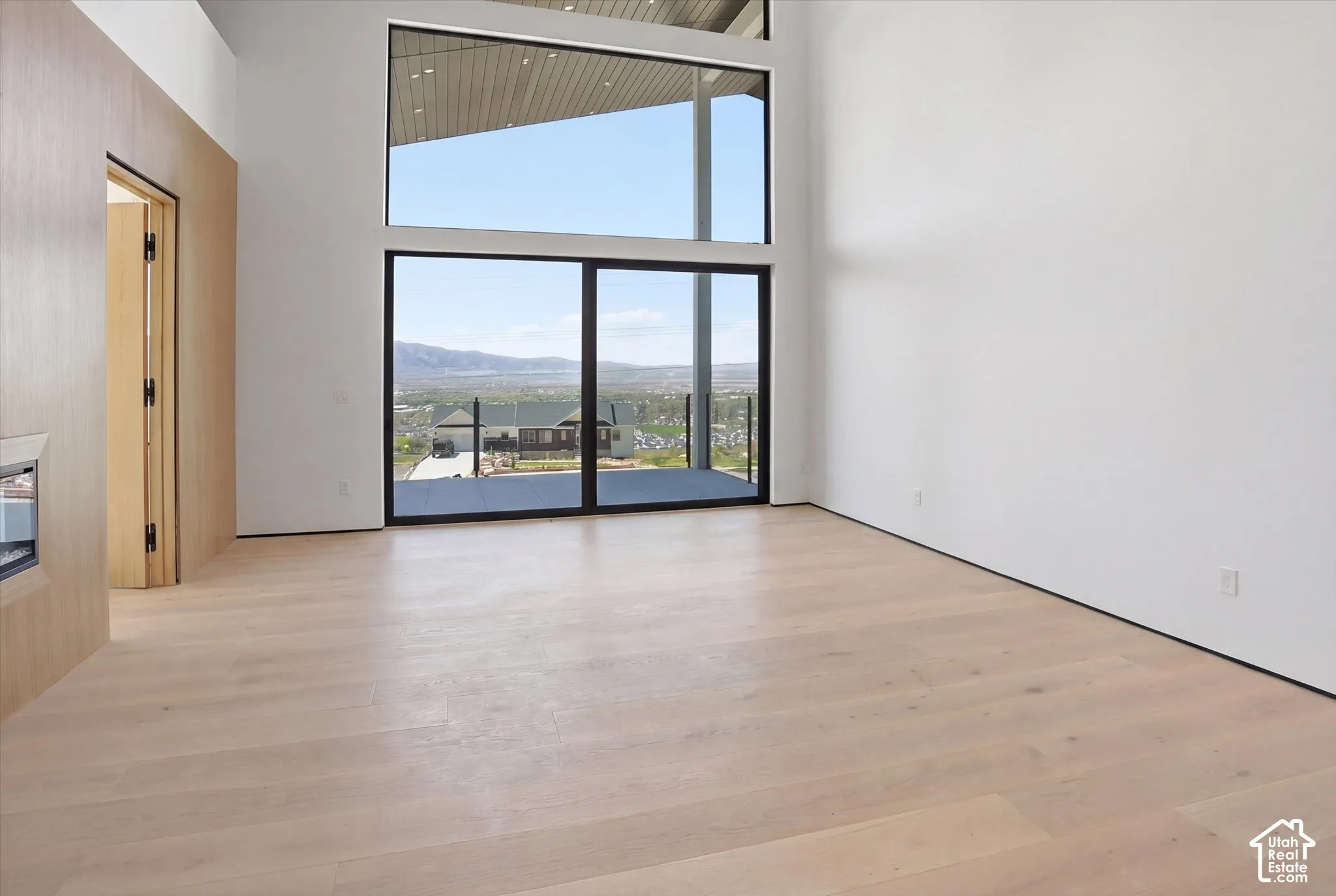 Primary bedroom with private balcony