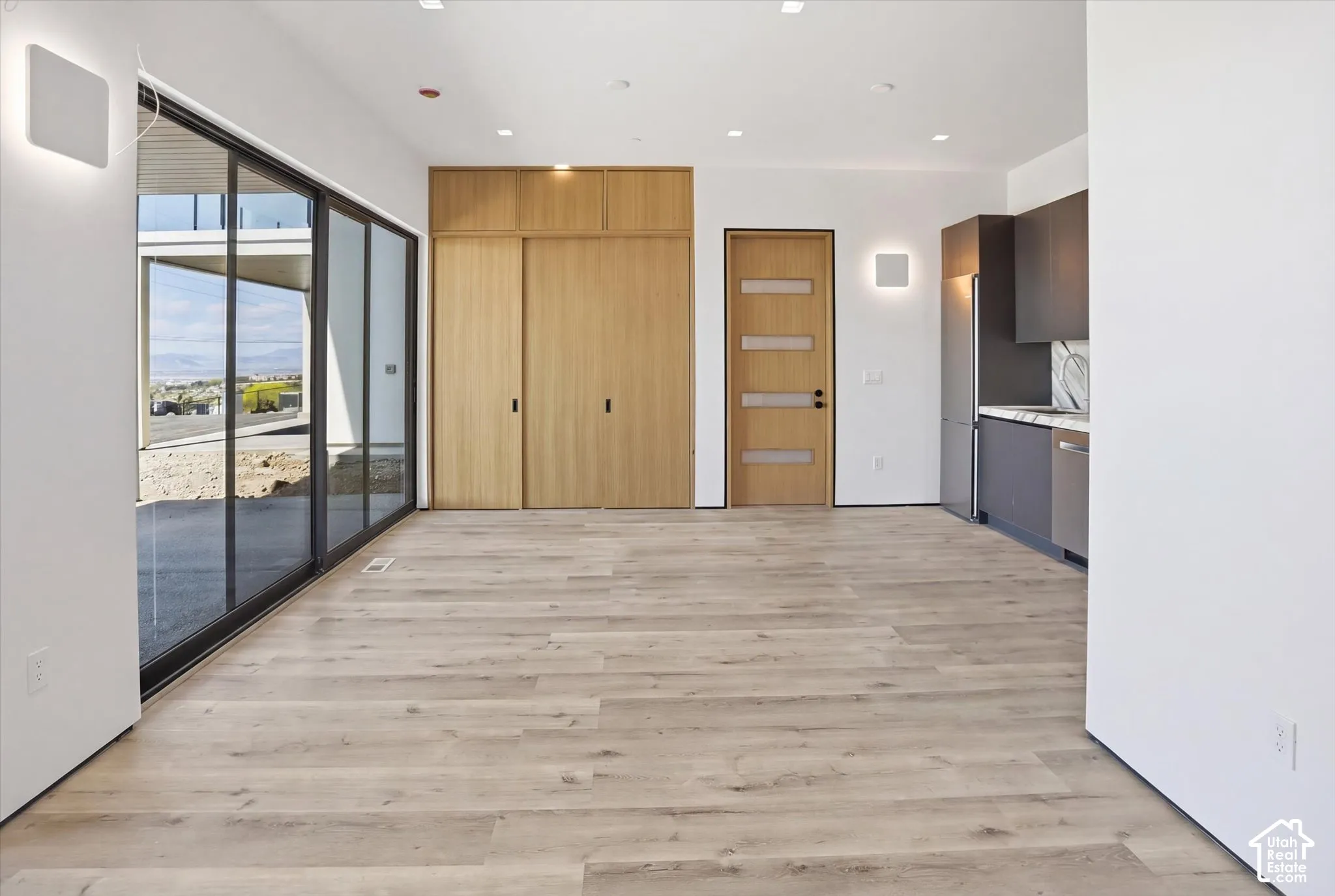 Downstairs 1 bedroom studio apartment with slider to West facing patio
