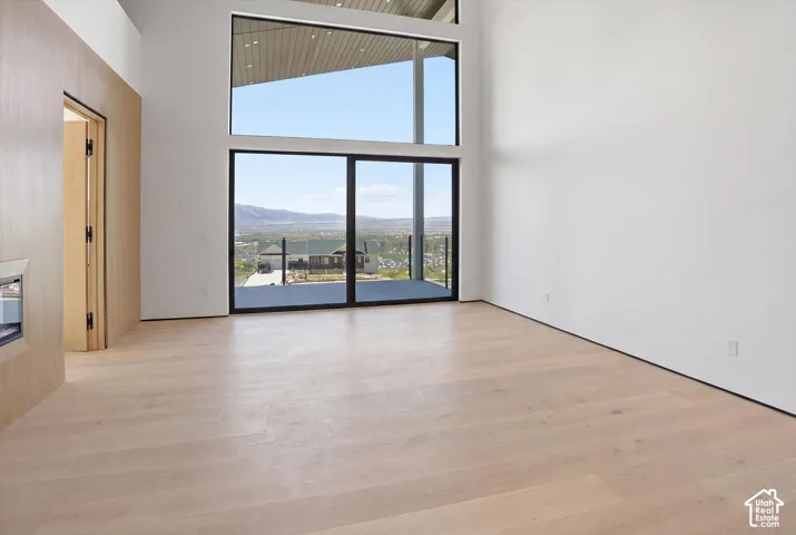 Primary bedroom with private balcony