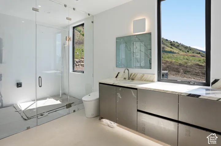 Second of two bathroom off primary suite