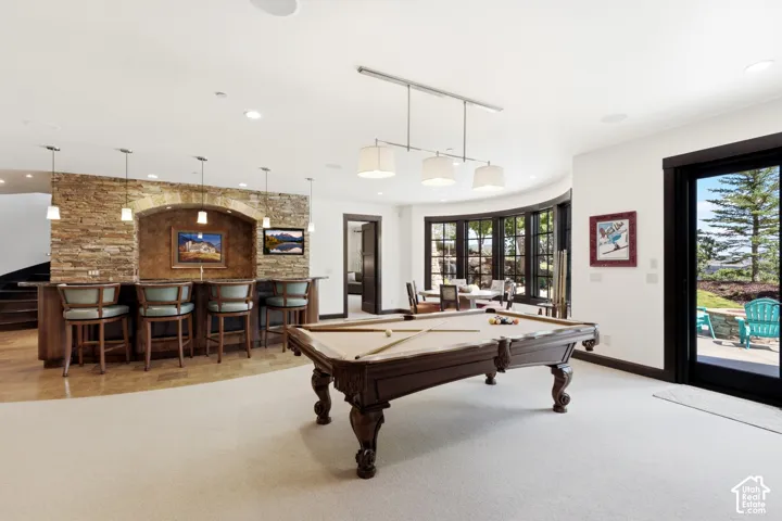Room for billiards and more!